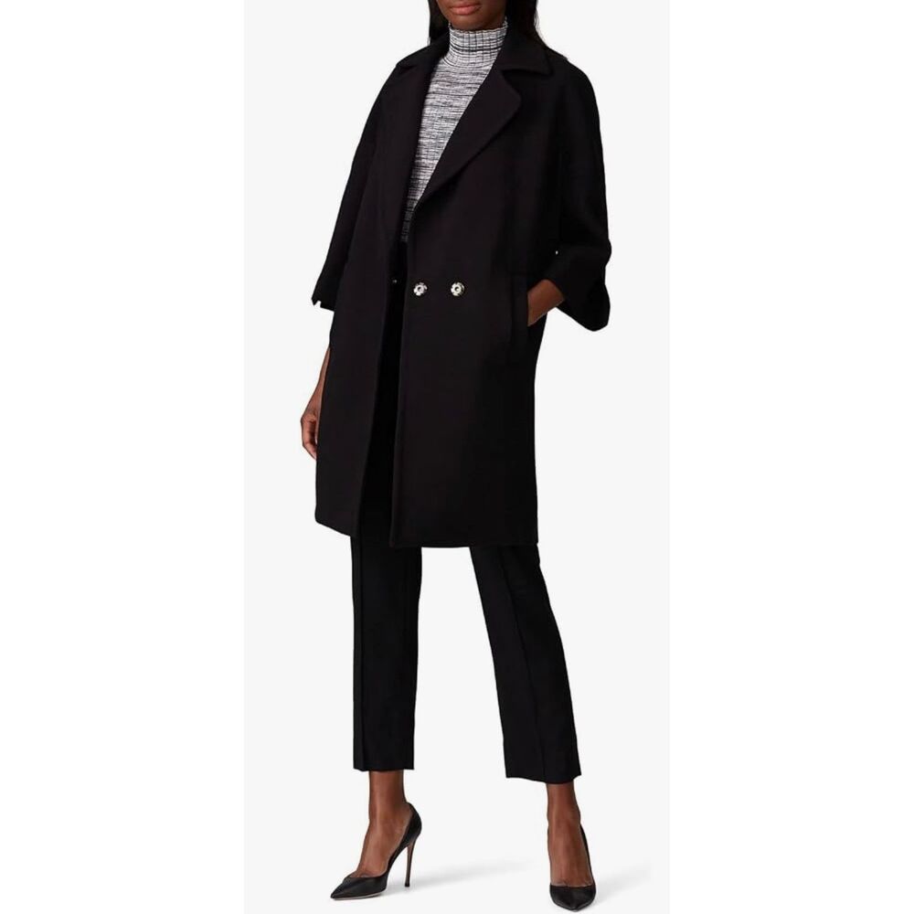 Women’s KF/KaufmanFranco Collective Black Quarter Sleeve Coat Size S